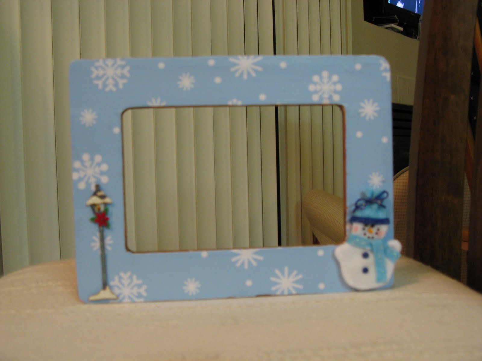 Imperfectly Homemade Picture frames.
