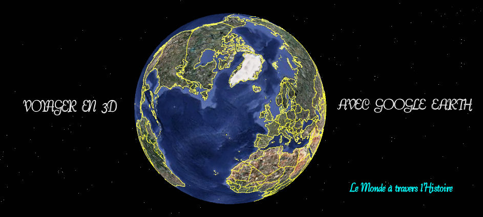 Voyager en 3D avec Google Earth
