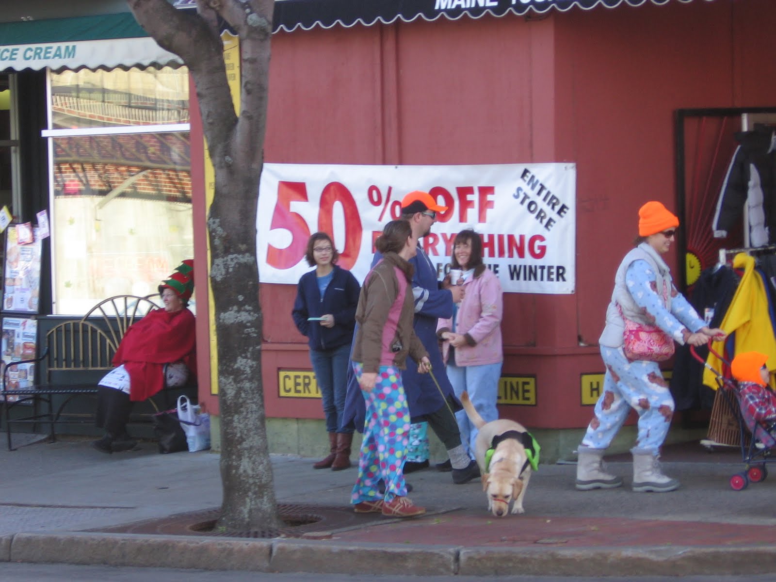 Life in a tourist town Bar Harbor Maine