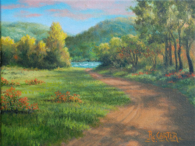 "Road to the river"