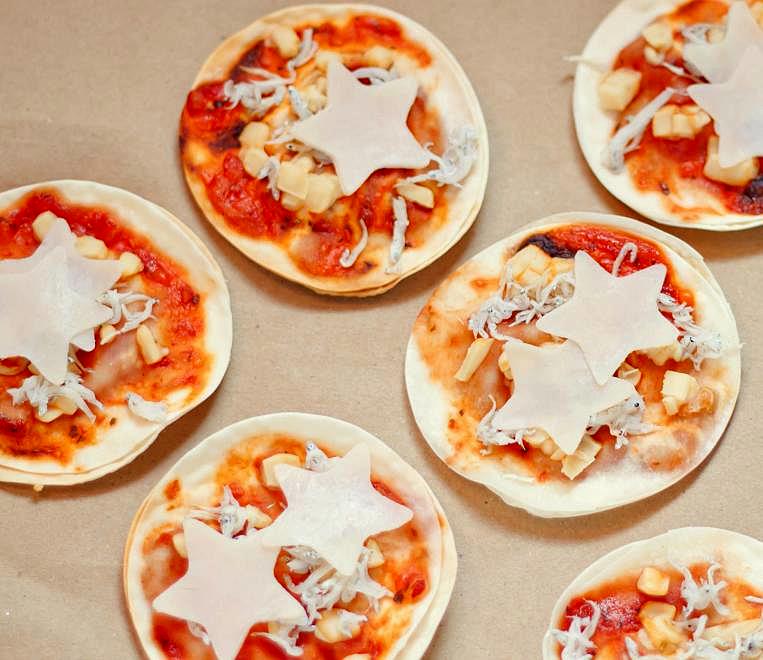 Spice Up Your Life With a Taste of Japan Gyoza skin mini pizza