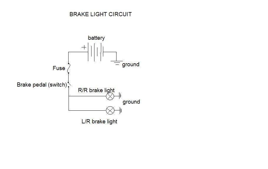 Brake Light Circuit Diagram