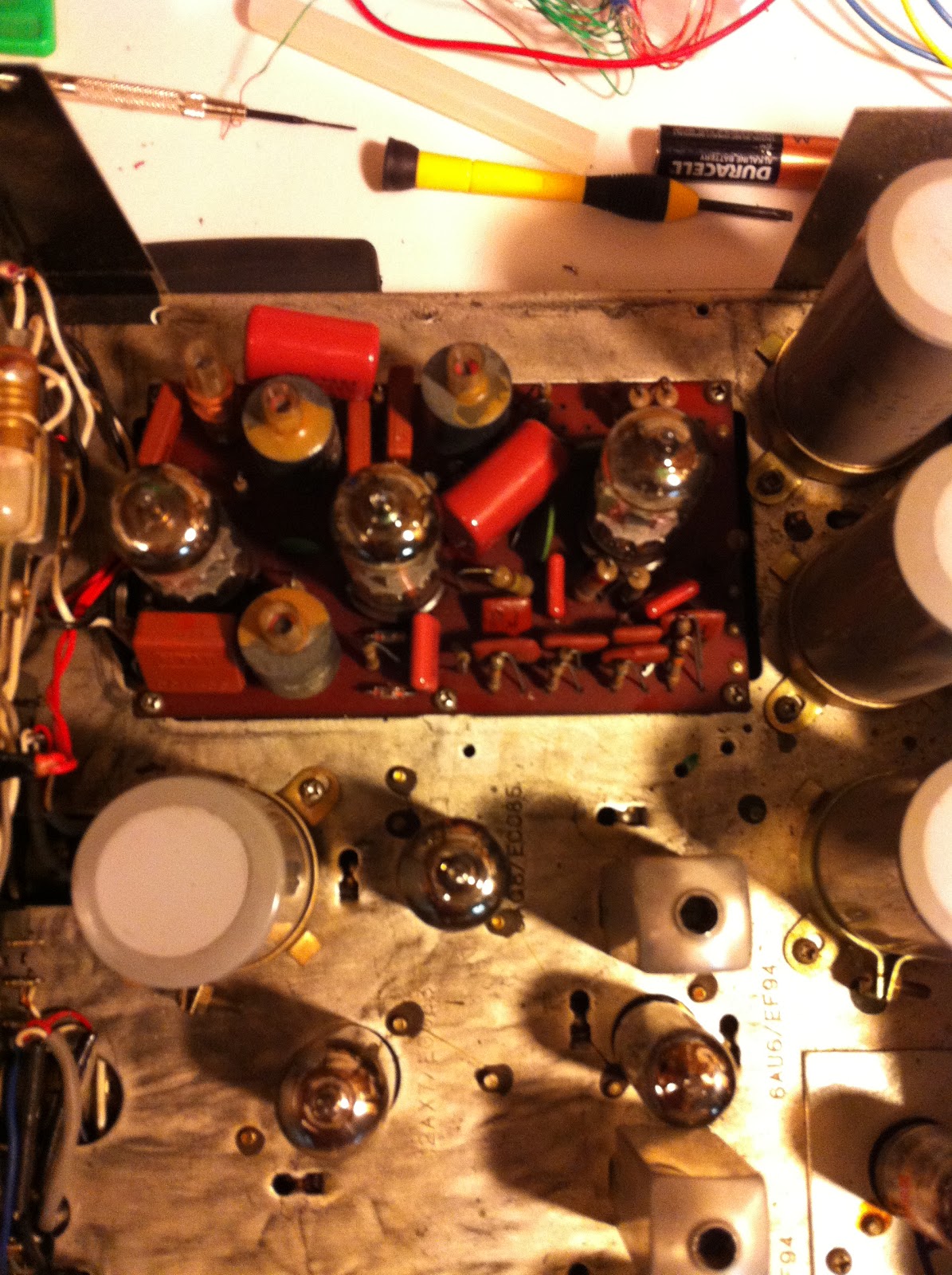 My Hobby Stuff Restoring & Repairing Sansui 1000a Vacuum Tube Receiver