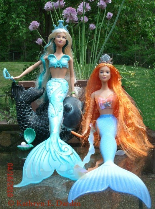 An ocean full of mermaids: Barbie, Skipper, Ariel 'The Little Mermaid ...