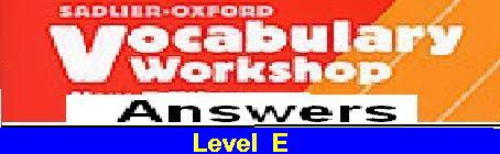 vocab - level e