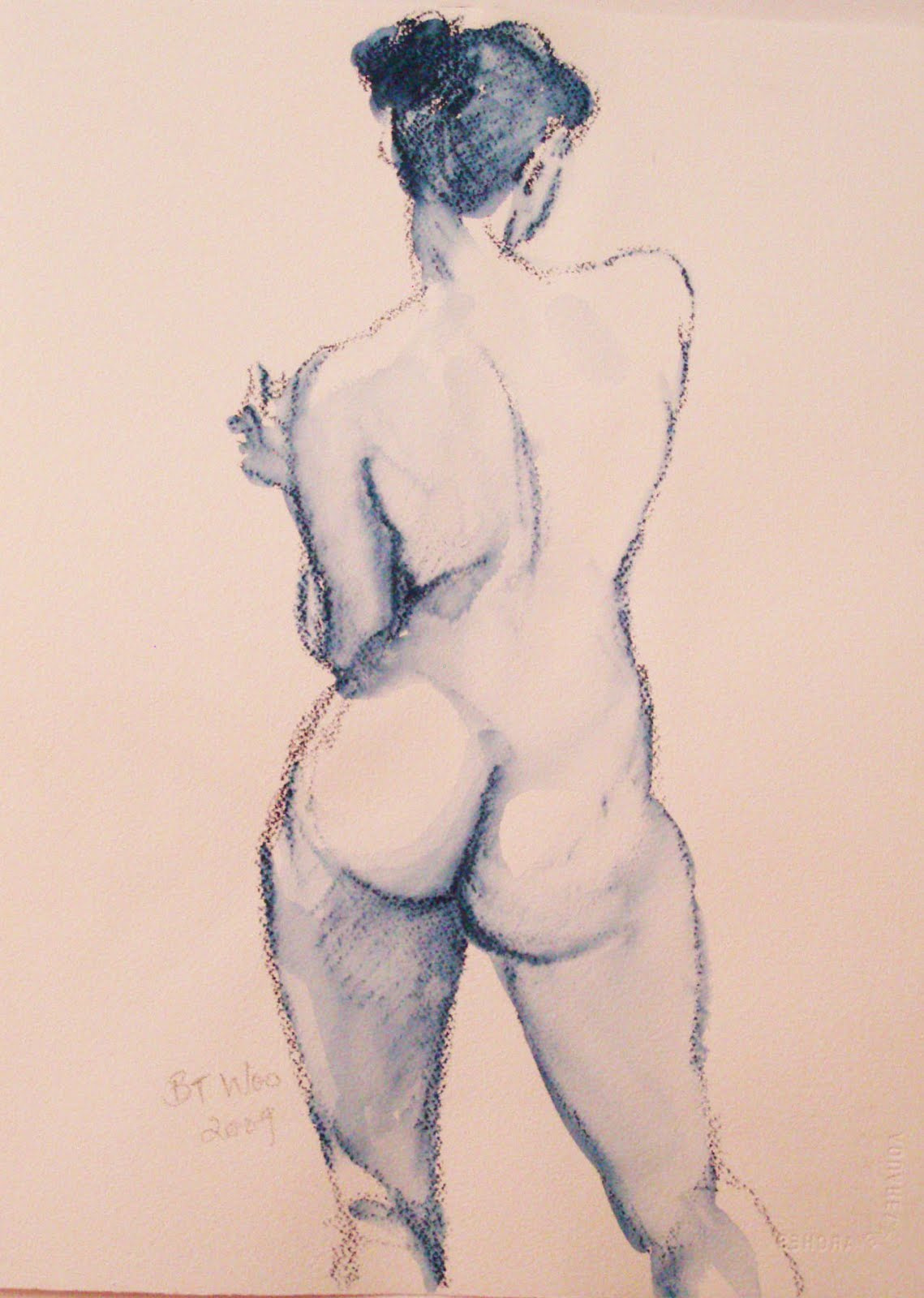 Nude Drawing Video 110