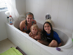 Three Girls in The Tub!