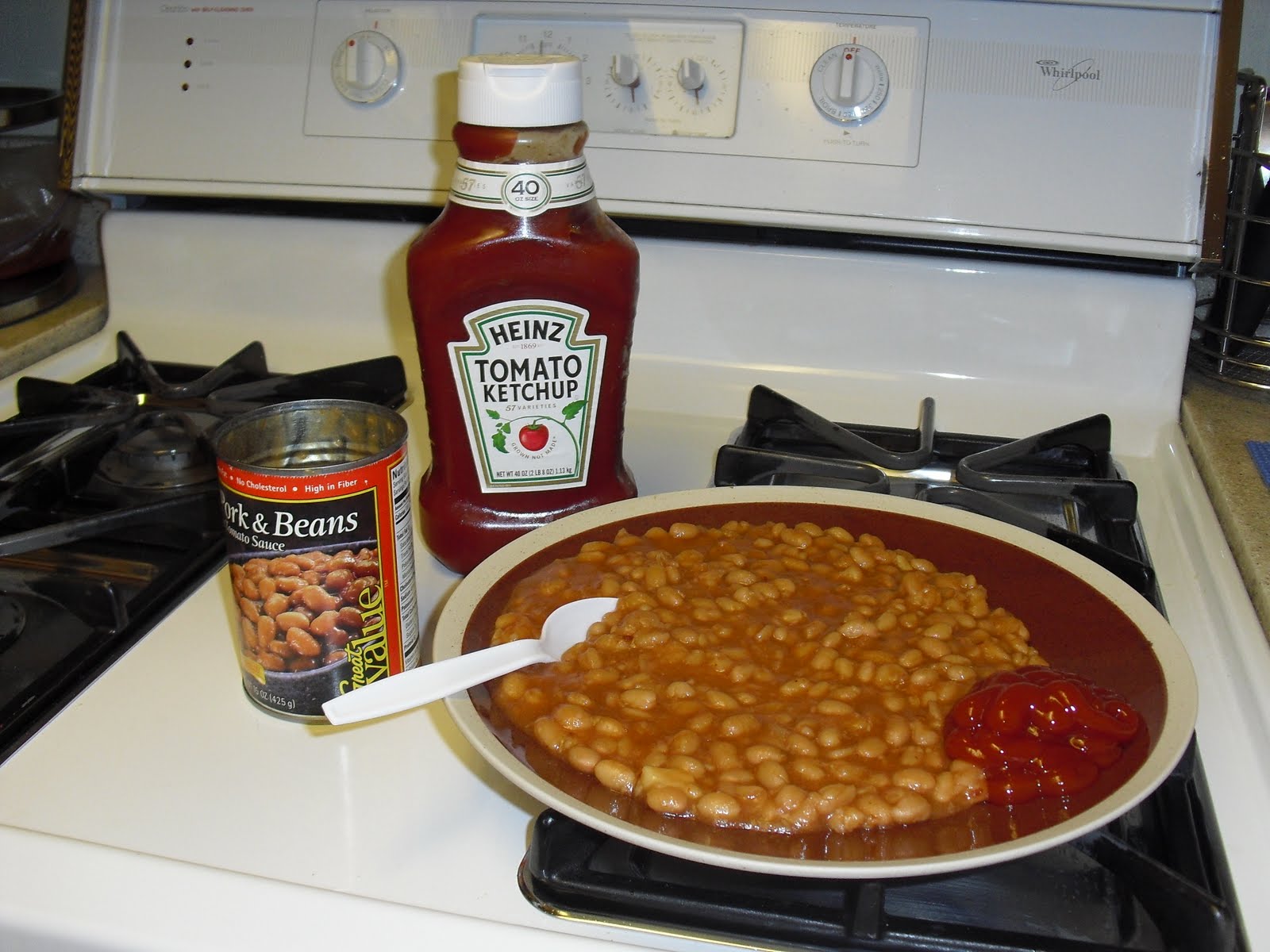 SemiOriginal Thought Pork and Beans with Ketchup