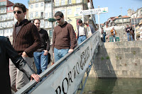 PASSEIO DE JORNALISTAS em Montalegre - de barco no Douro