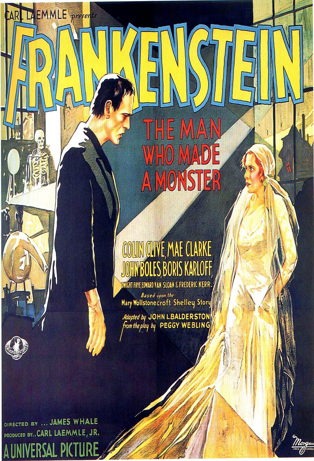 Cover Univers: Frankenstein (1931) James Whale.USA