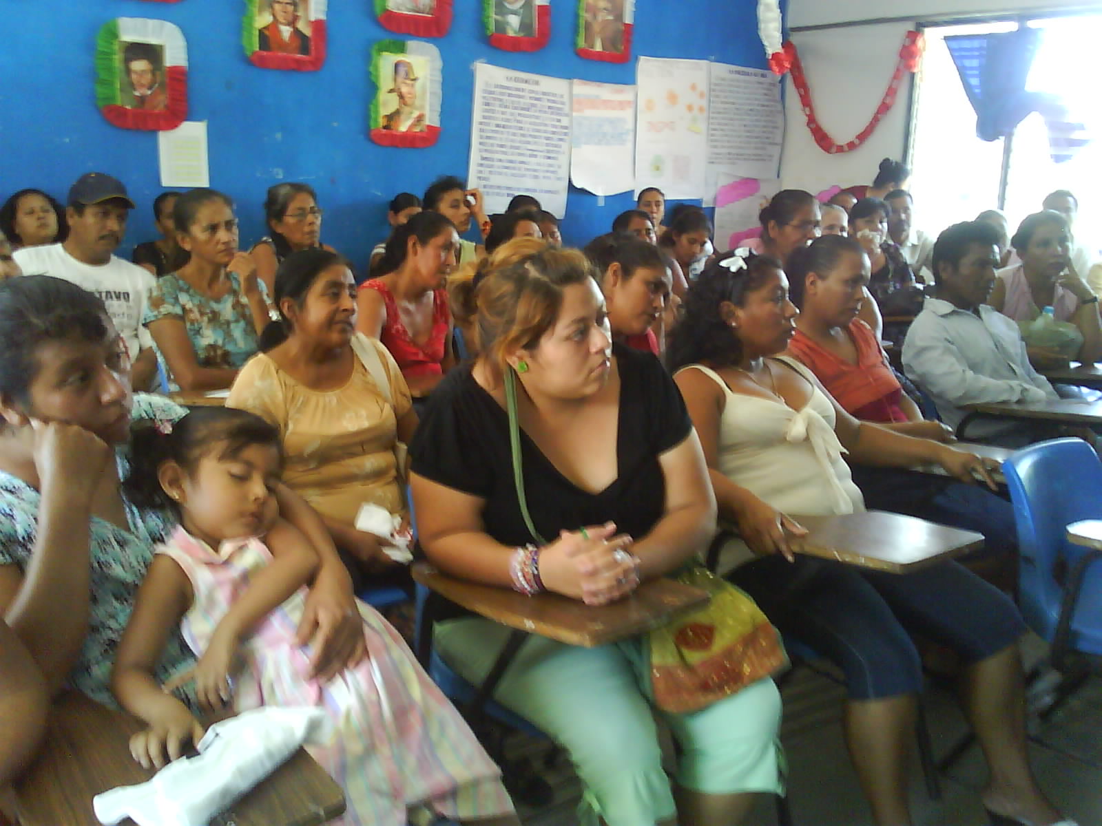 Escuela Telesecundaria "Gabriela Mistral": Ultima junta con padres de