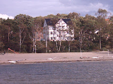 Haus Seeblick vom Strand gesehen