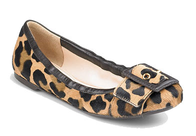 pretty ballerina leopard flats
