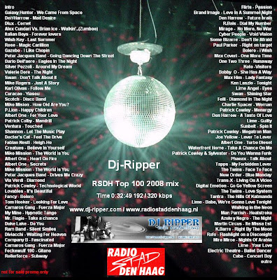 DJ Ripper - RSDH Top 100 2008 Mix ~ Mixfreaks Podcast