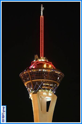 Stratosphere at Night - Closer View