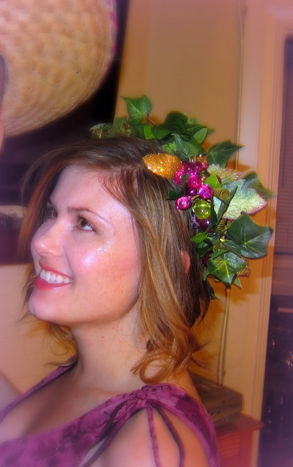 Little Girl, Shiny World: A Greek Goddess Headpiece DIY