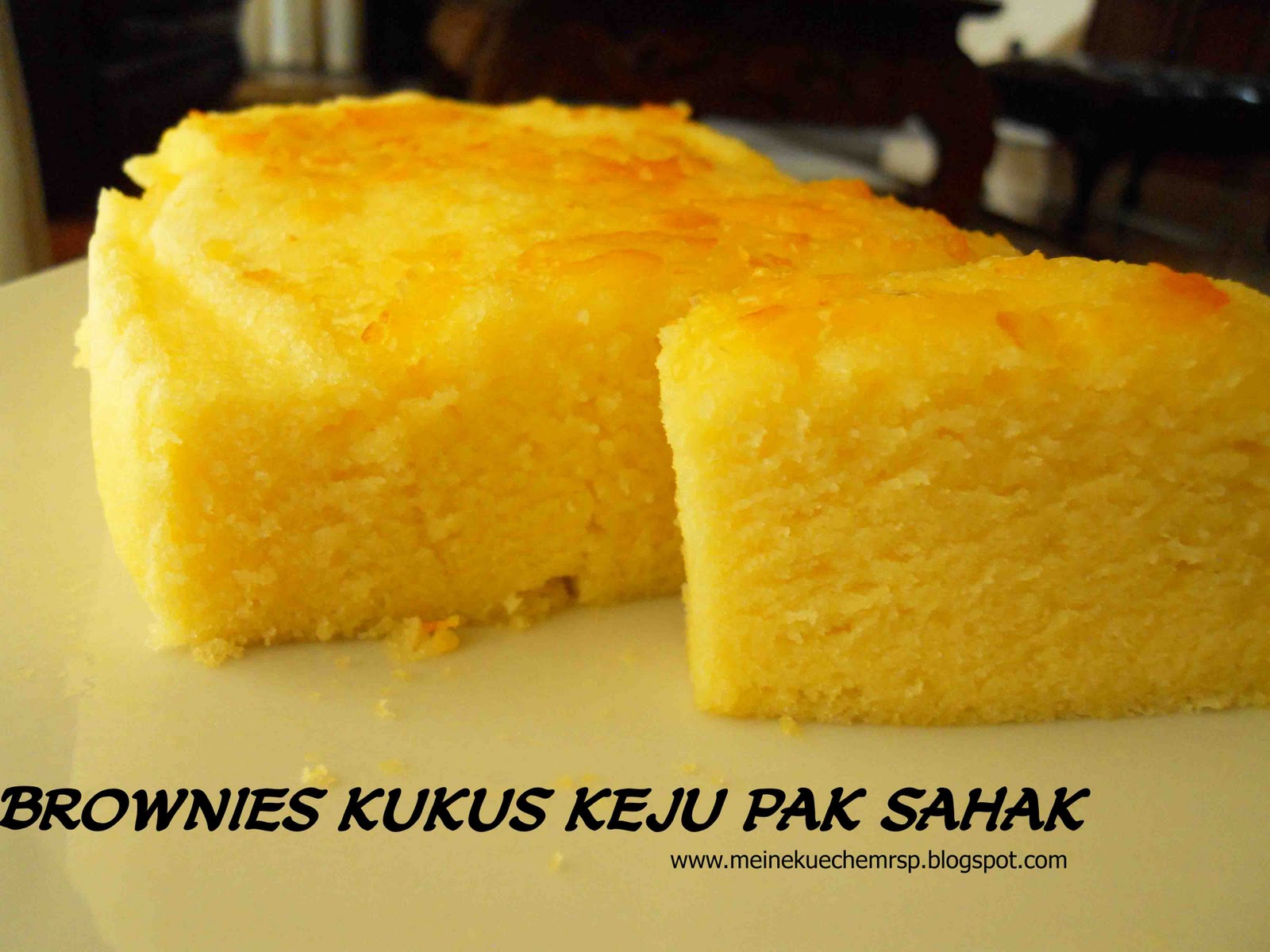 Brownies Kukus Keju Pak Sahak