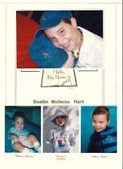 Dustin's "Hello Book" Cover