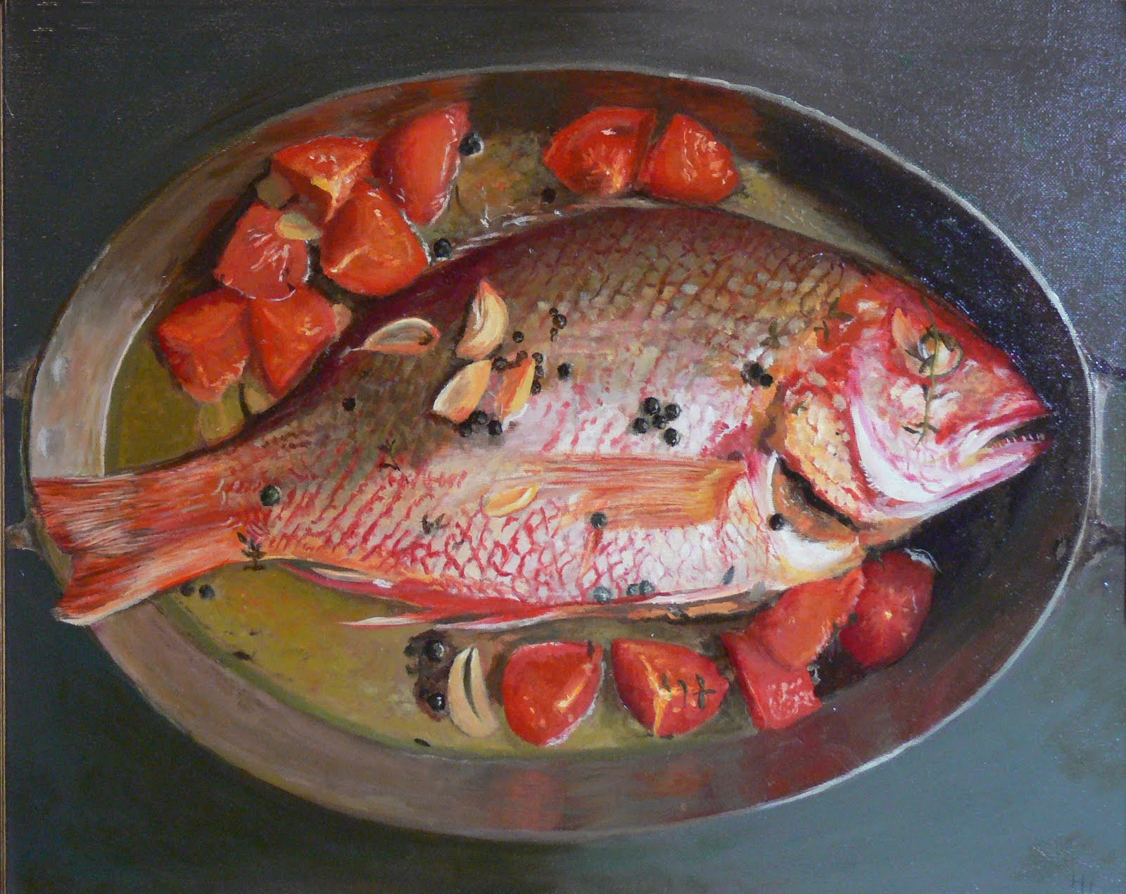 Art by Horst: Red Snapper