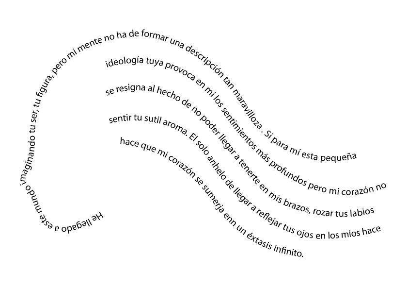 ¿En qué? CALIGRAMAS