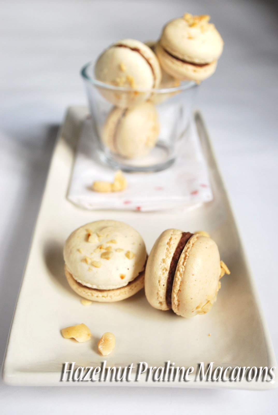 Sweets and Loves: Hazelnut Praline Macarons and a Girly Bake-Off