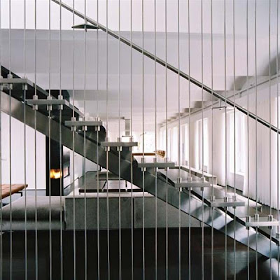 Kimball Loft Modern Stair Design by Rangr Studio