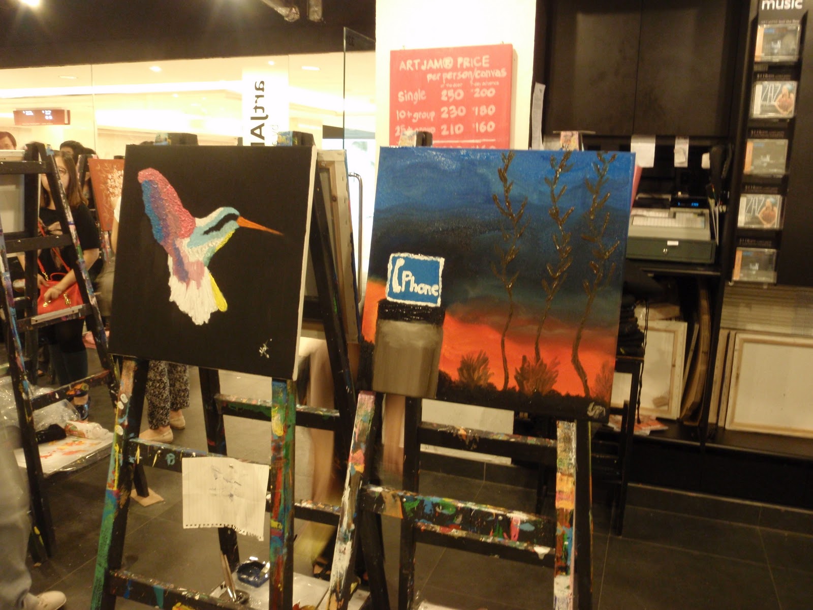 The Jagolicious Life Art Jamming