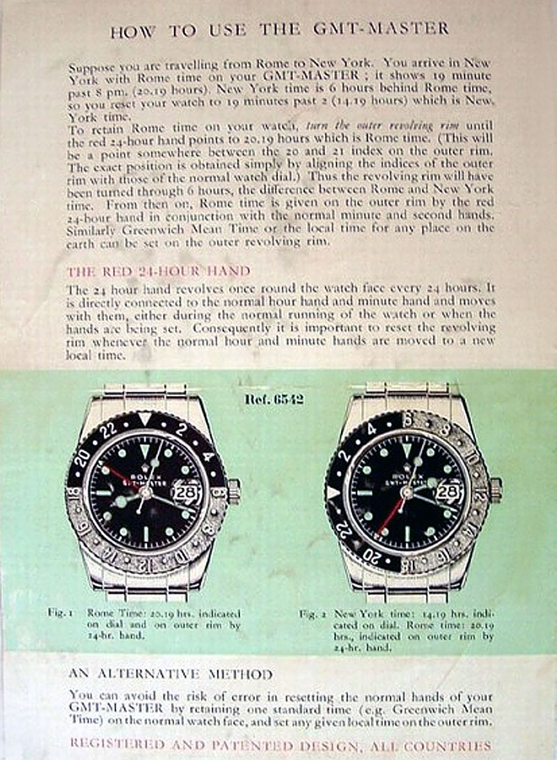 TimeZone : Rolex - Vintage Archive » Che Guevara's Rolex GMT?