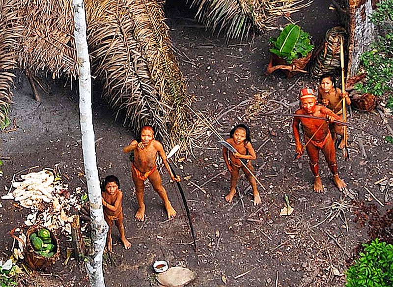 Uncontacted Amazon Tribe Filmed for First Time. 