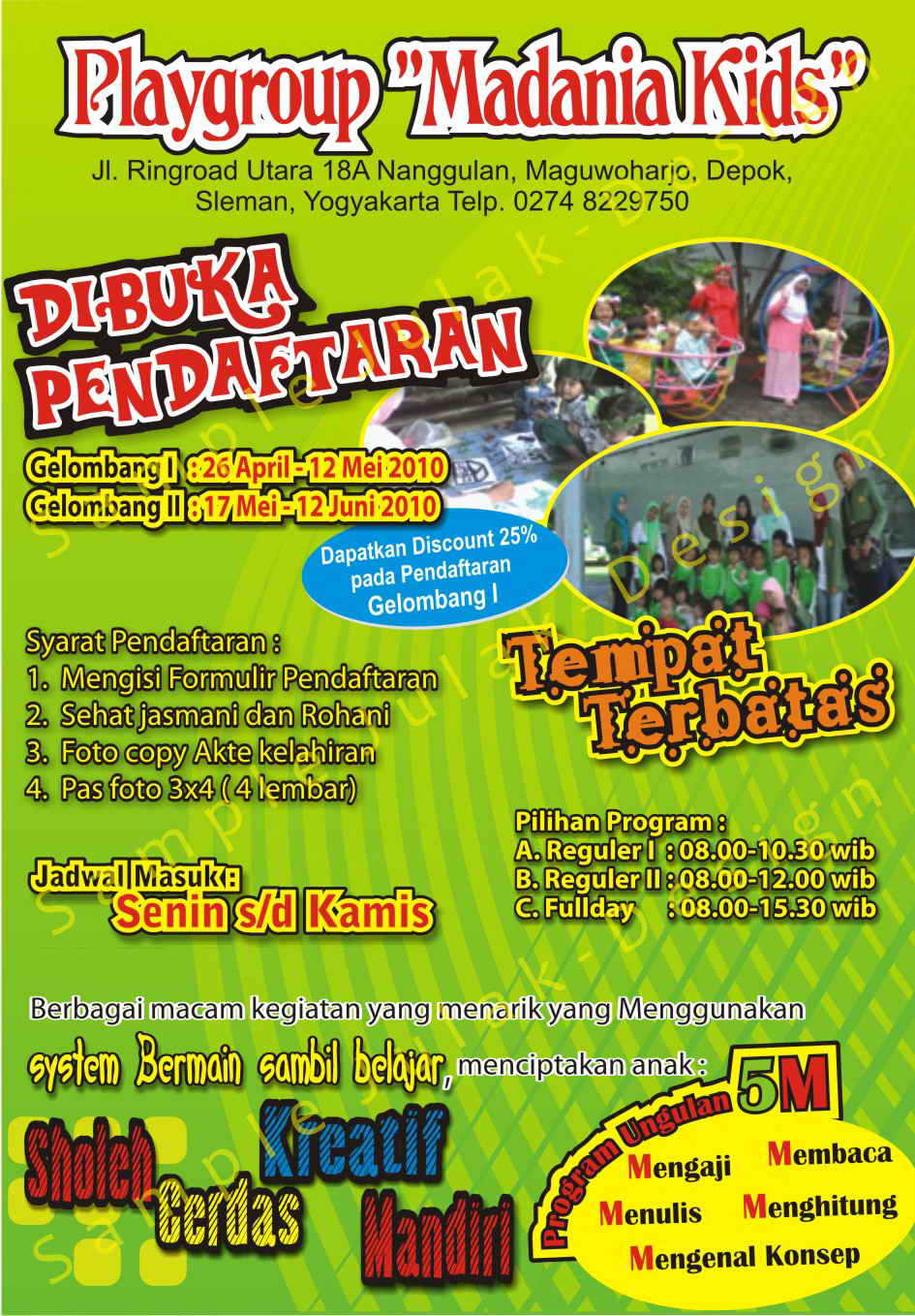 Contoh Brosur Makanan Sederhana Gambar Con