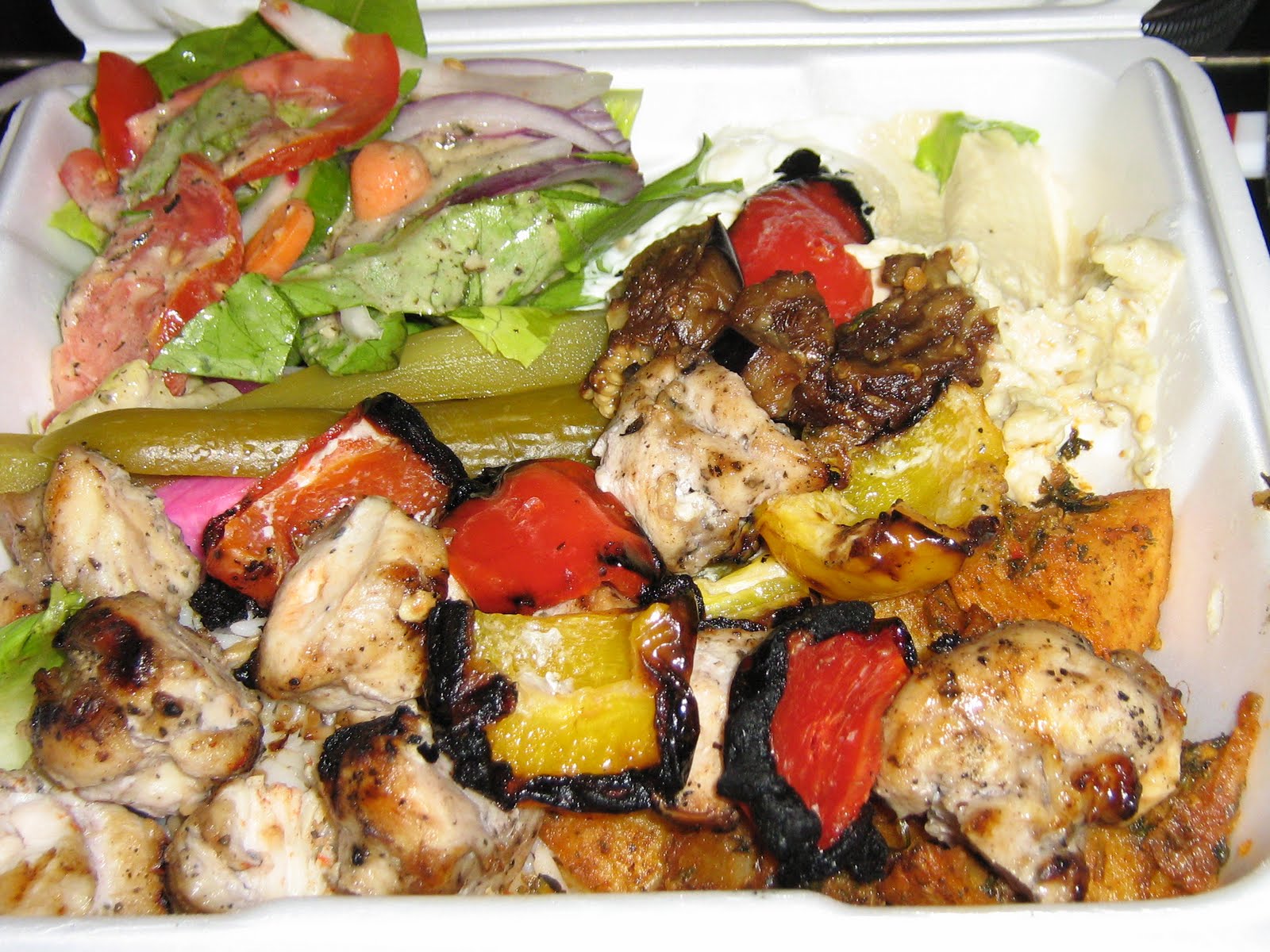 Pretty Tasty Reviews Cedar and Company Grocery Store Food Counter Meal