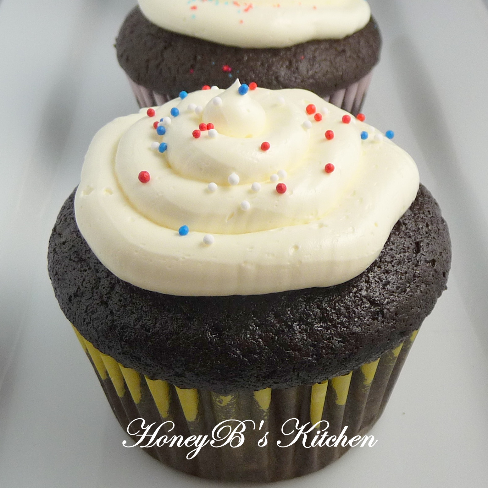 Chocolate Mayonnaise Cupcakes Funny Faces