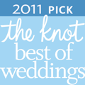 Awarded "The Knot Best of Weddings 2011 & Editor's Pick"