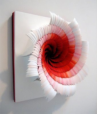 two cents layered paper art