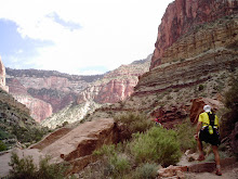 Paul leading the way on the North Kaibab Trail_The Grand Canyon