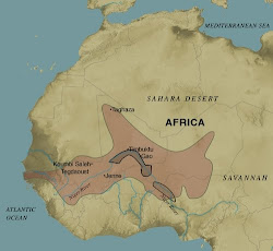 Songhai Empire Map