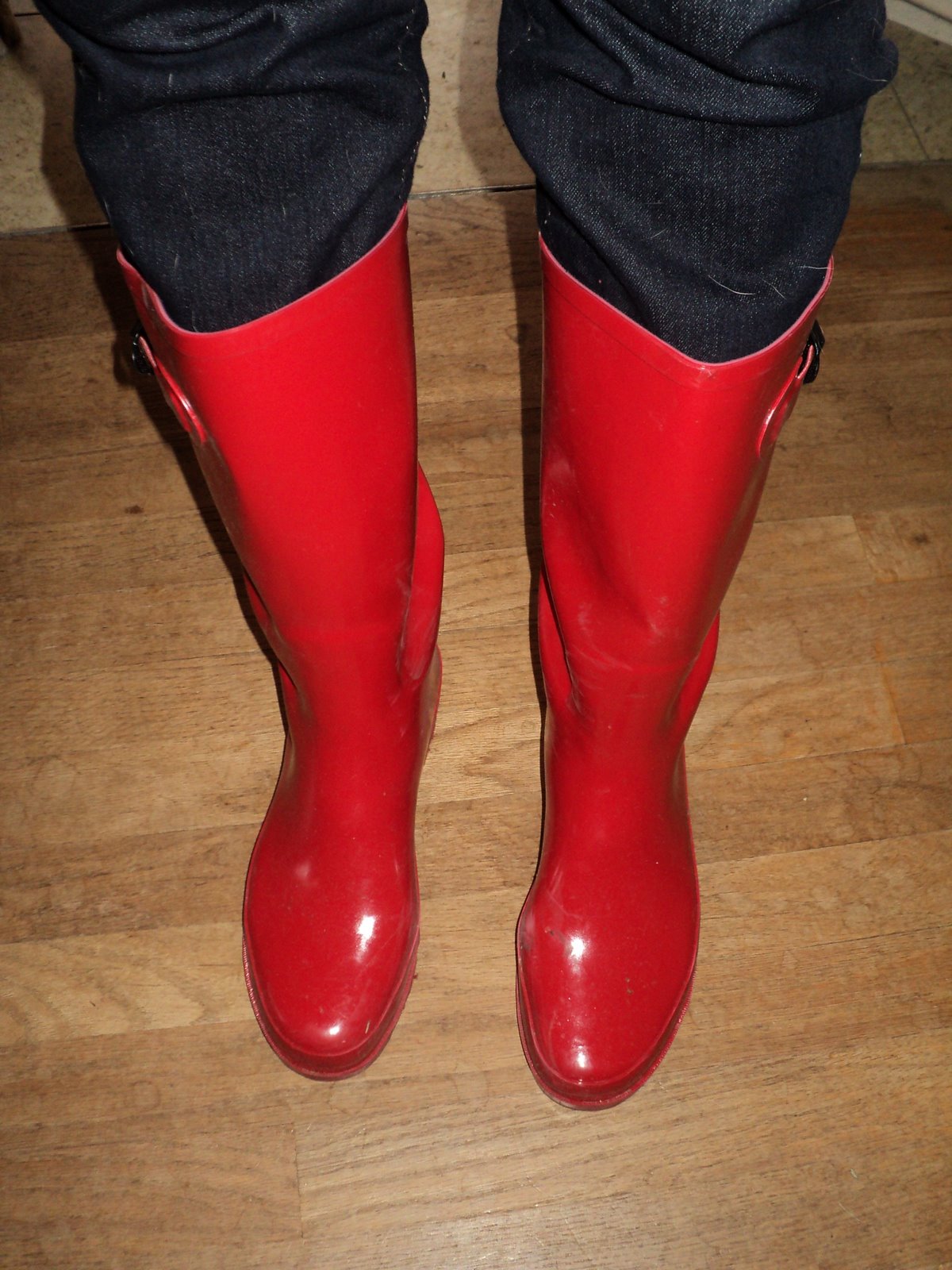 womens rubber booties
