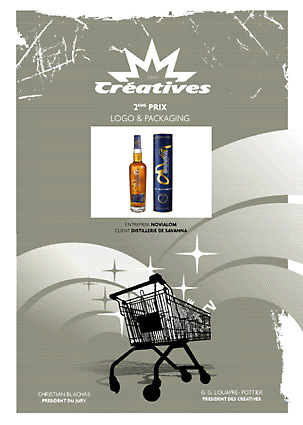 Créatives 2016 : concours des meilleures créations publicitaires, packaging Distillerie de Savanna