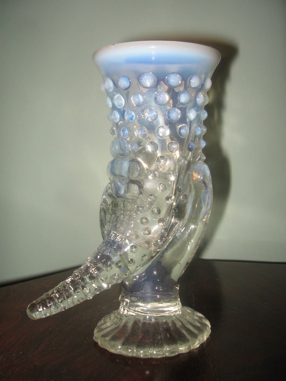 Antiques Shamtiques Hobnail Hand Vases