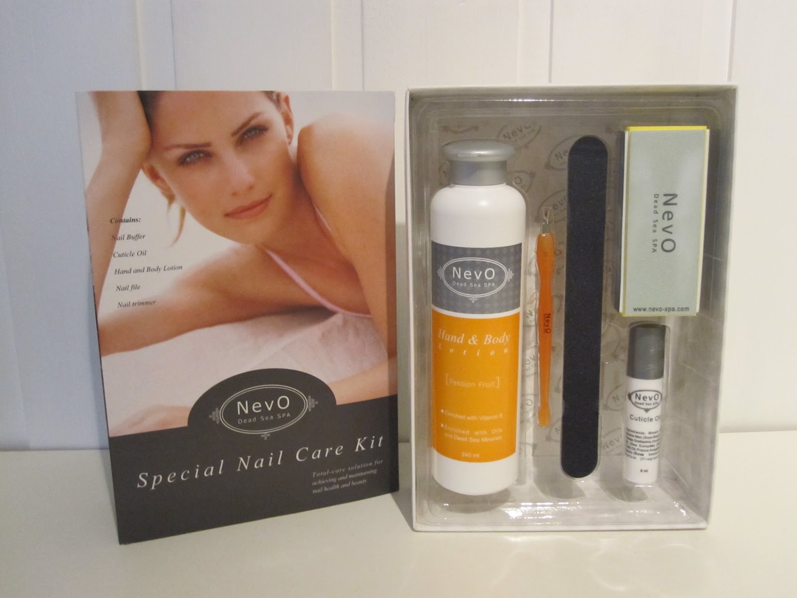 Dare to wear Nevo dead sea spa nail and hand care.