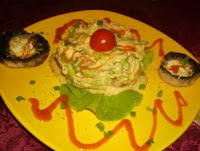 Salate - Salata Rustica ciuperci la cuptor