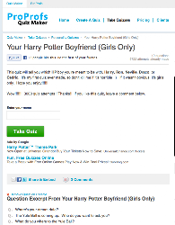 potter harry quiz boyfriend why
