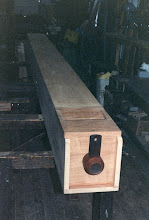 16ft mahogany pedal pipe for Chichester Cathedral
