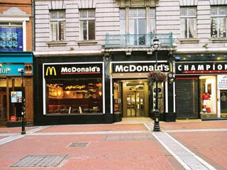 mcdonalds food fast around irish global history over extremly provider worldwide restaurants known well there