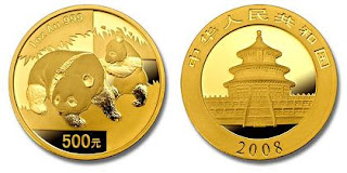 2008 China Panda Gold Coin