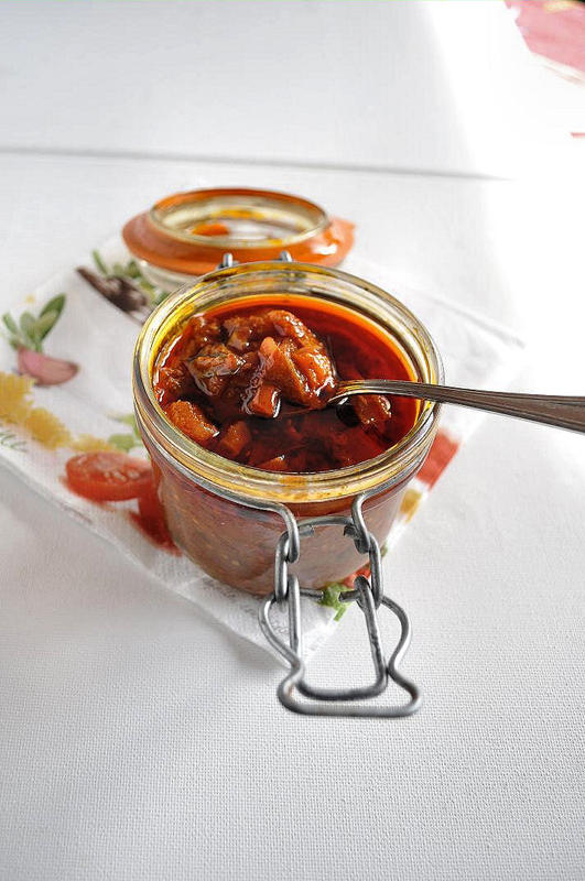 Bombay-Bruxelles: Pickle de Rhubarbe - Rhubarb Pickle