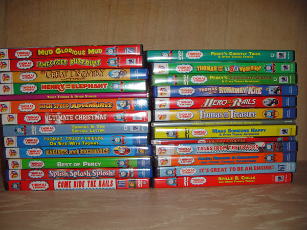 Kids Love Toy Trains: How many train DVDs is too many?