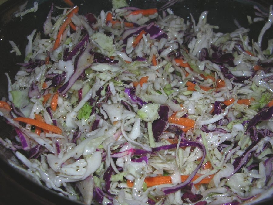 Carano's Cucina: Vinegar Slaw the Perfect Companion to