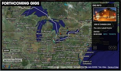 Oasis Tour Map