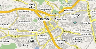 Google Maps Nairobi